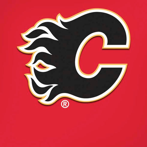 NHL Calgary Flames Solid Background iPhone XR Skin