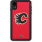 NHL Calgary Flames Solid Background iPhone XR Waterproof Case