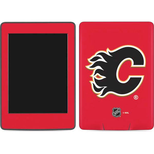 NHL Calgary Flames Solid Background Amazon Kindle Skin