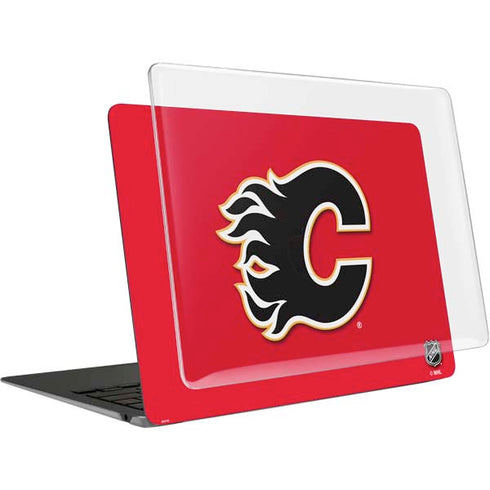 NHL Calgary Flames Solid Background MacBook Air 13in (2020) Case plus Skin