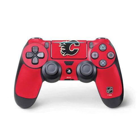NHL Calgary Flames Solid Background PS4 Pro/Slim Controller Skin