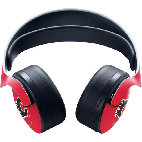 NHL Calgary Flames Solid Background PULSE 3D Wireless Headset for PS5 Skin