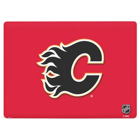 NHL Calgary Flames Solid Background Surface Laptop 3 13.5in Skin
