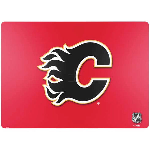 NHL Calgary Flames Solid Background Surface Laptop 4 15in Skin