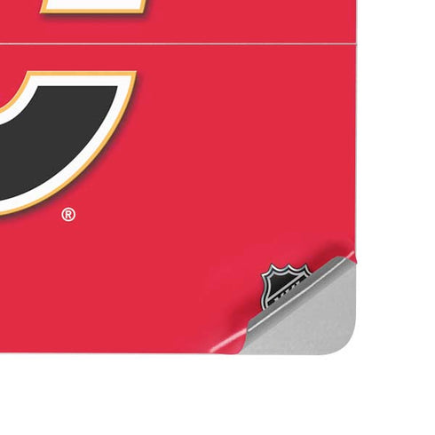 NHL Calgary Flames Solid Background Surface Laptop Studio Skin