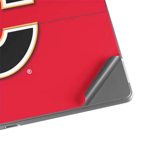 NHL Calgary Flames Solid Background Surface Pro 8 Skin