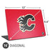 NHL Calgary Flames Solid Background Universal Laptop 16in (13 x 9.4in) Skin