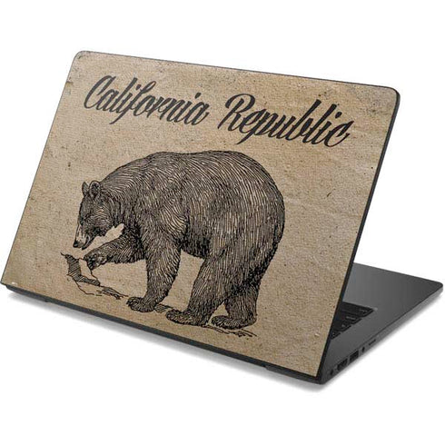 Cali Republic Vintage Dell Chromebook Skin