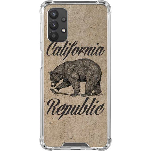 Cali Republic Vintage Galaxy A32 5G Clear Case