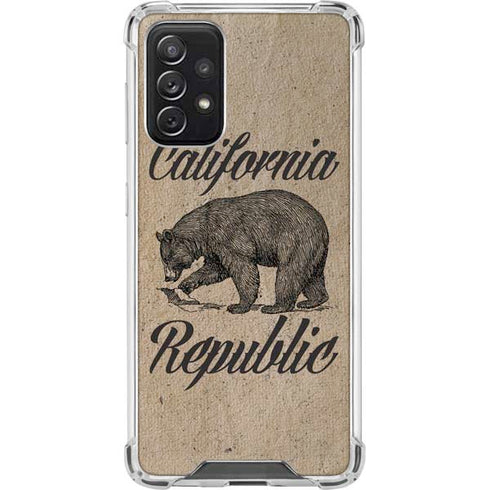 Cali Republic Vintage Galaxy A72 5G Clear Case