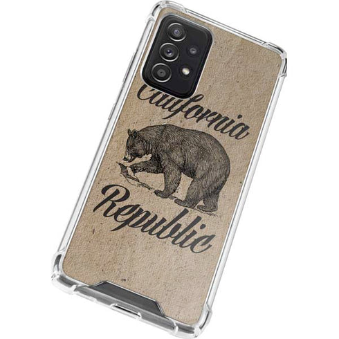 Cali Republic Vintage Galaxy A72 5G Clear Case