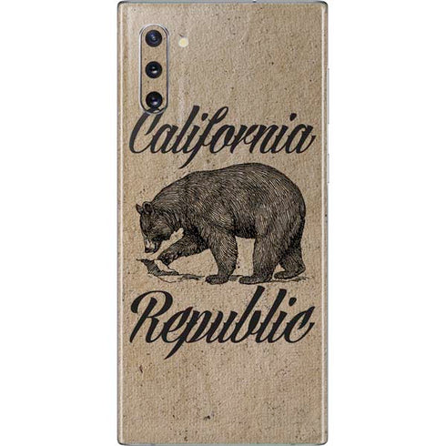 Cali Republic Vintage Galaxy Note 10 Skin