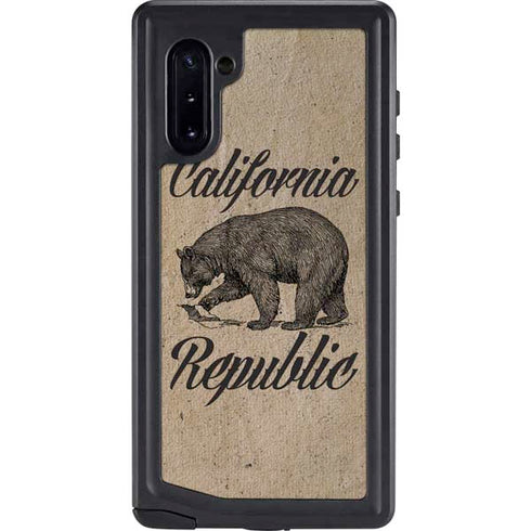 Cali Republic Vintage Galaxy Note 10 Waterproof Case