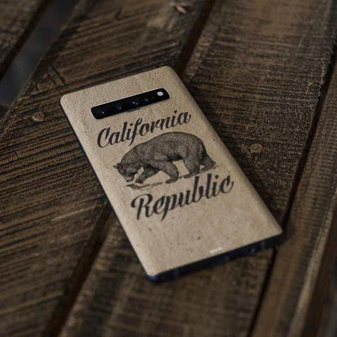 Cali Republic Vintage Galaxy S10 Skin