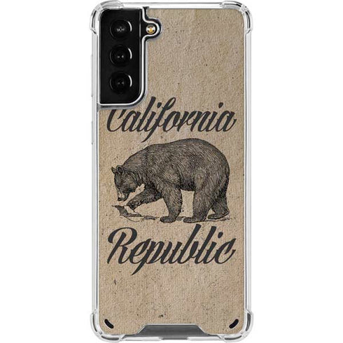 Cali Republic Vintage Galaxy S21 Plus 5G Clear Case