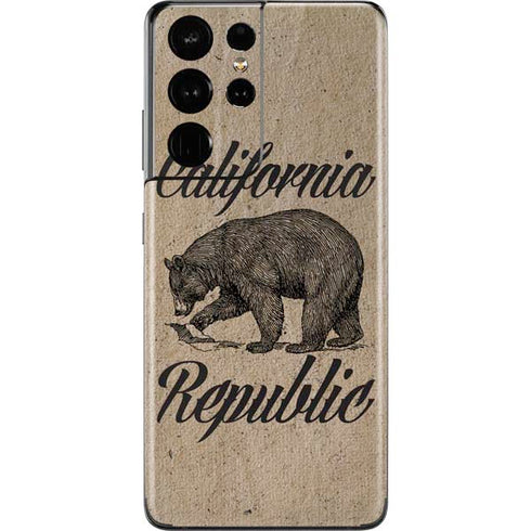 Cali Republic Vintage Galaxy S21 Ultra 5G Skin