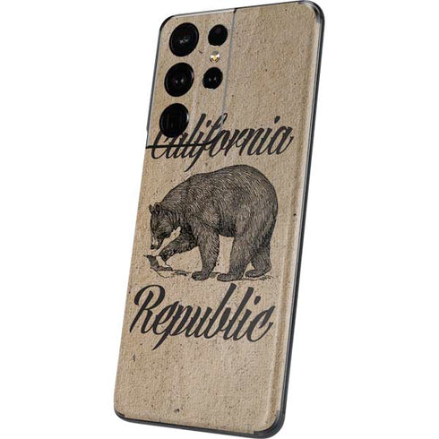 Cali Republic Vintage Galaxy S21 Ultra 5G Skin