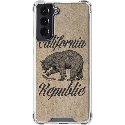Cali Republic Vintage Galaxy S22 Clear Case