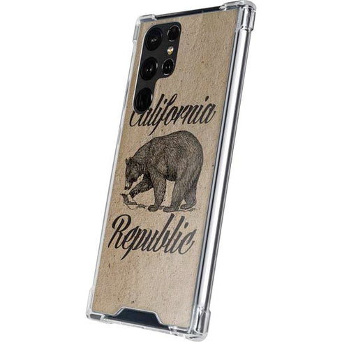 Cali Republic Vintage Galaxy S22 Ultra Clear Case