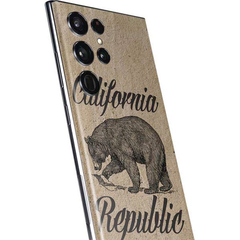 Cali Republic Vintage Galaxy S22 Ultra Skin