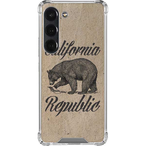 Cali Republic Vintage Galaxy S23 Clear Case