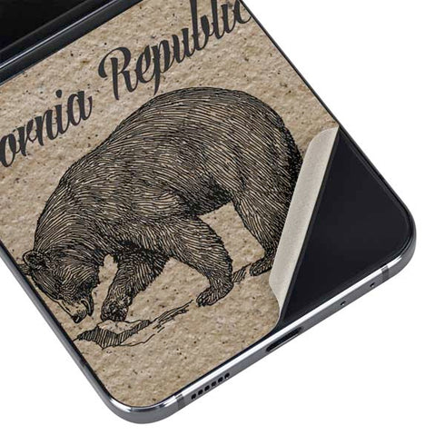 Cali Republic Vintage Galaxy Z Flip5 5G Skin