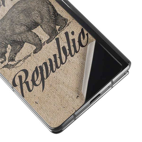 Cali Republic Vintage Galaxy Z Fold2 5G Skin