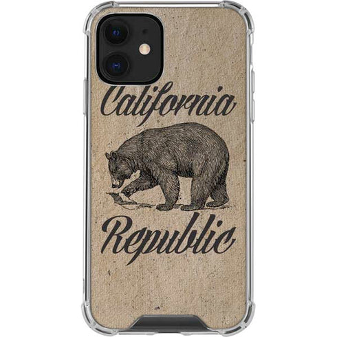 Cali Republic Vintage iPhone 12 Clear Case