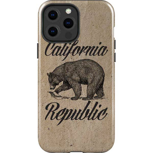 Cali Republic Vintage iPhone 15 Pro Max Impact Case