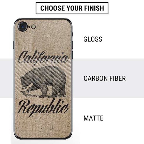 Cali Republic Vintage iPhone SE (2nd & 3rd Gen) Skin