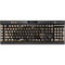 Cali Republic Vintage K95 RGB PLATINUM Mechanical Gaming Keyboard Skin
