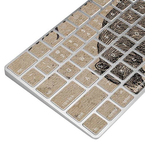 Cali Republic Vintage Magic Keyboard Skin