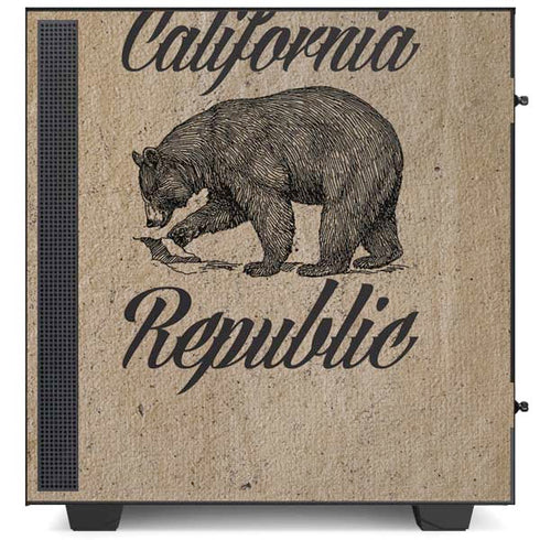 Cali Republic Vintage NZXT H510 Compact ATX Mid-Tower Case Skin