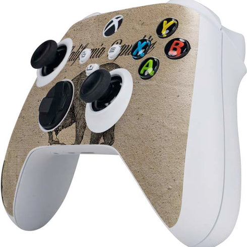 Cali Republic Vintage Xbox Series S Controller Skin