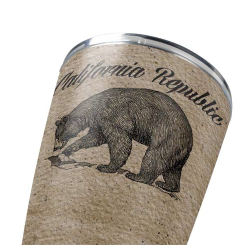 Cali Republic Vintage Yeti 20oz Tumbler Skin