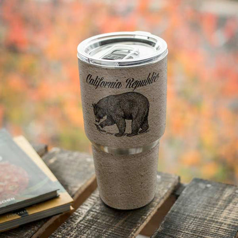 Cali Republic Vintage Yeti 30oz Rambler Tumbler Skin