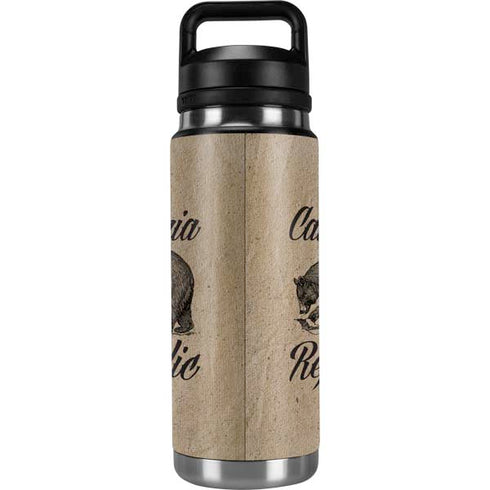 Cali Republic Vintage YETI Rambler 26oz Bottle Skin