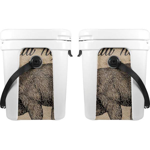 Cali Republic Vintage YETI Roadie 24 Hard Cooler Skin