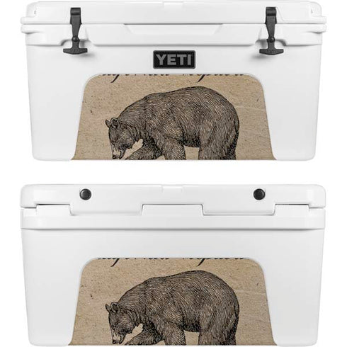 Cali Republic Vintage YETI Tundra 65 Hard Cooler Skin