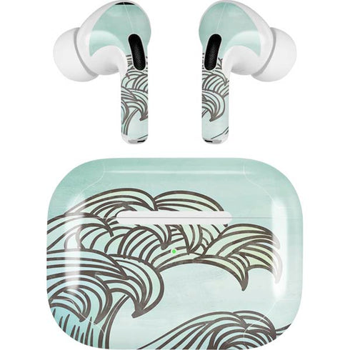 California Big Wave AirPods Pro 2nd Gen Skin