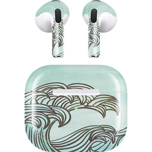 California Big Wave Apple AirPods (3rd Gen 2021) Skin