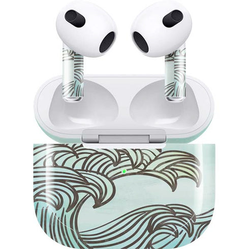 California Big Wave Apple AirPods (3rd Gen 2021) Skin