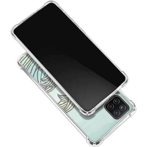 California Big Wave Galaxy A12 Clear Case
