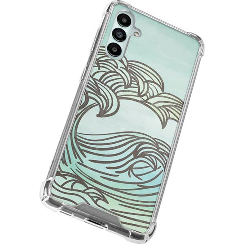 California Big Wave Galaxy A15 5G Clear Case