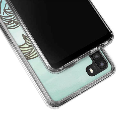 California Big Wave Galaxy A21 Clear Case