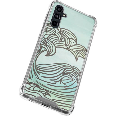 California Big Wave Galaxy A54 5G Clear Case