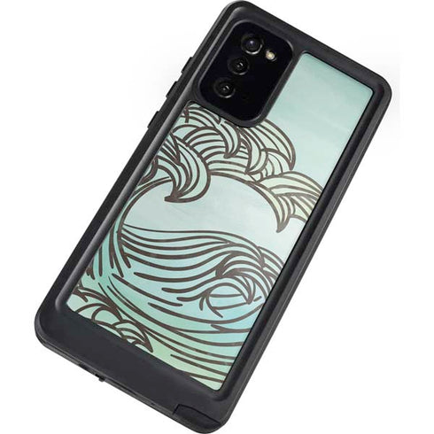 California Big Wave Galaxy Note20 5G Waterproof Case