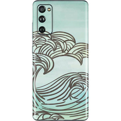 California Big Wave Galaxy S20 Fan Edition Skin