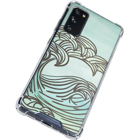 California Big Wave Galaxy S20 FE Clear Case