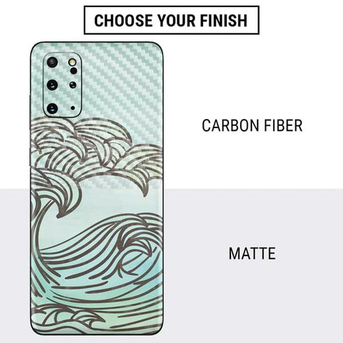 California Big Wave Galaxy S20 Plus Skin